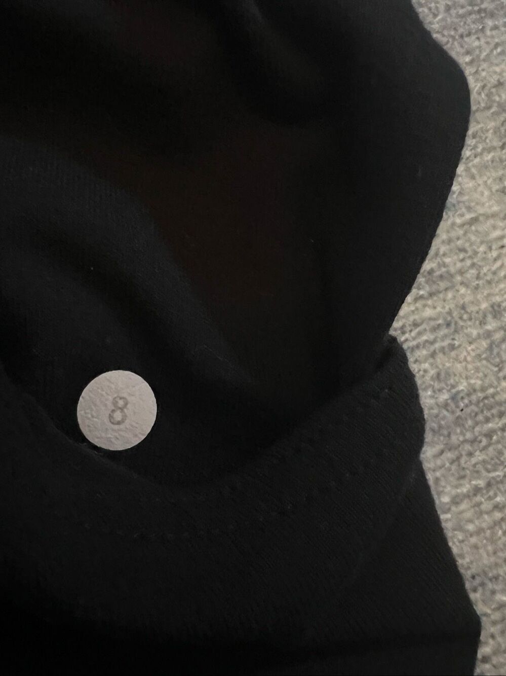 Lululemon Black Wide Leg Still Pants Size 8 Short (29" Inseam) - Picture 3 of 7
